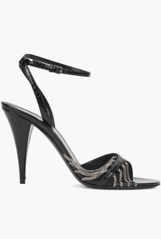 saint laurent chain sandals