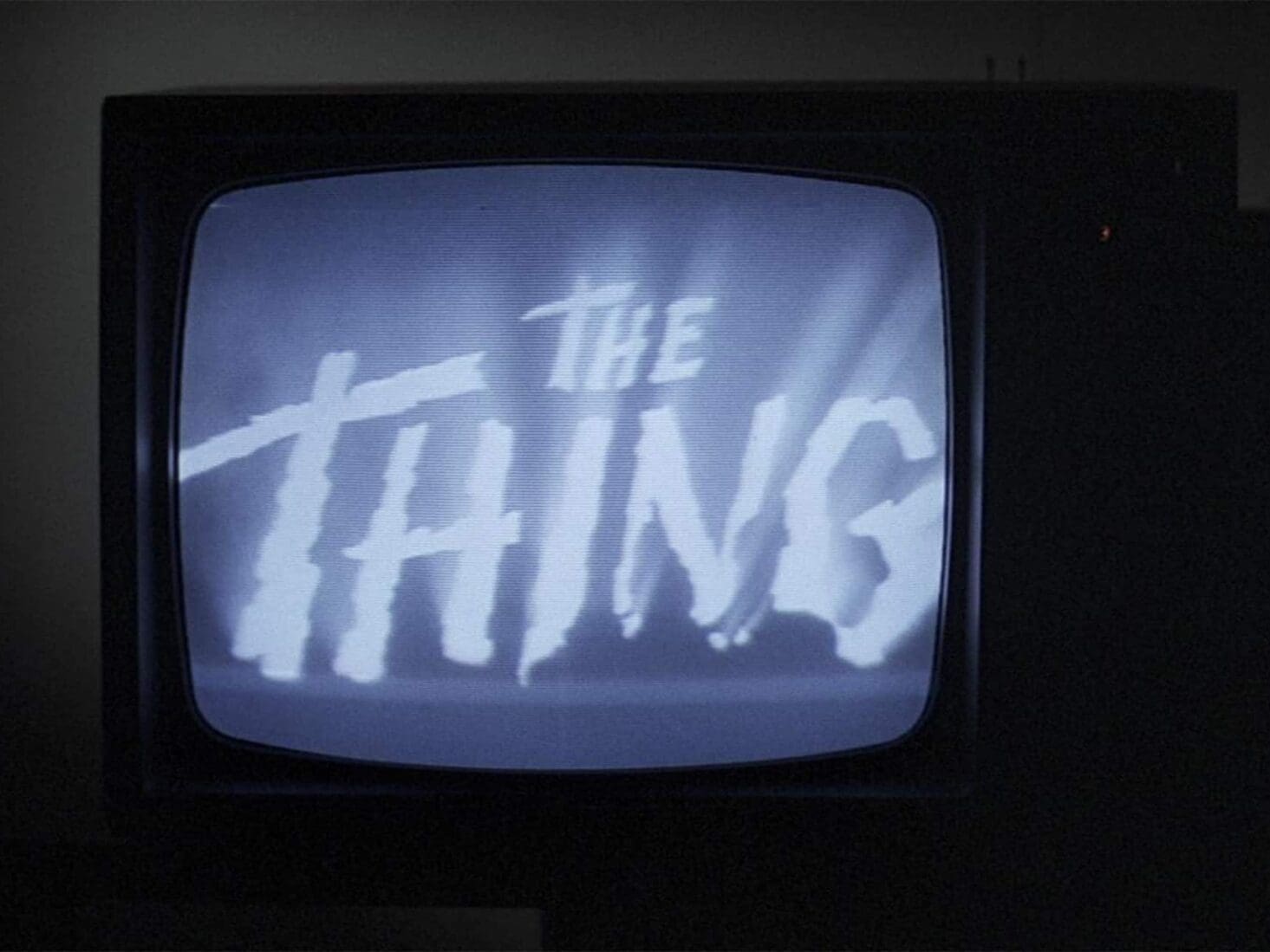 The Thing film still from Halloween (1978)