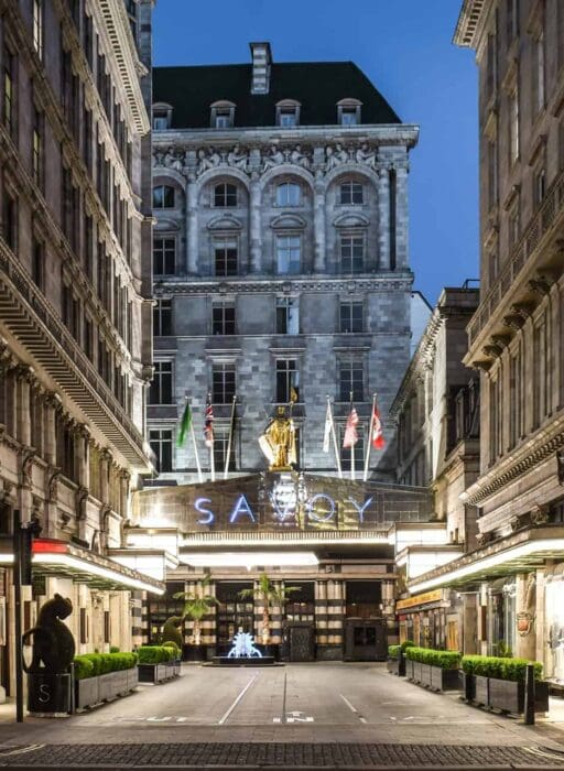 the savoy hotel london