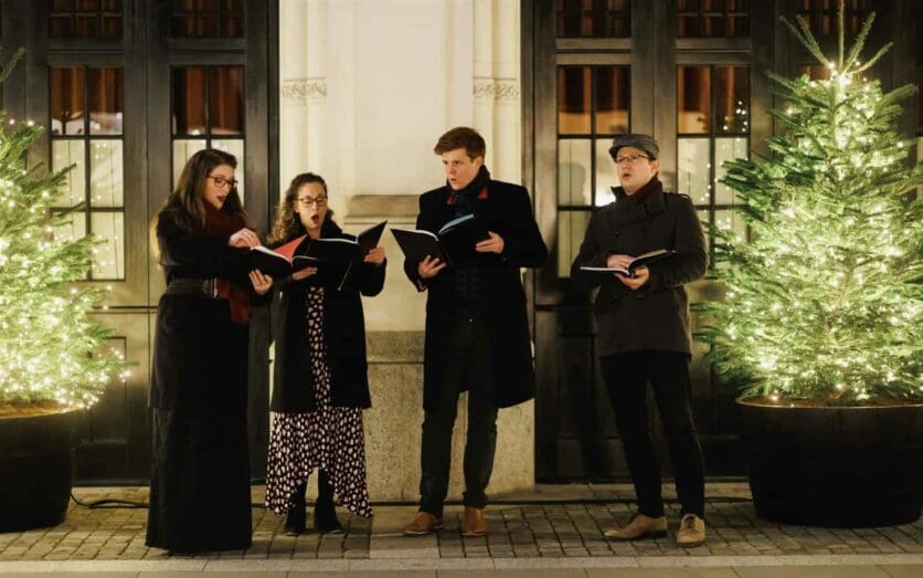 Carol singers Marylebone