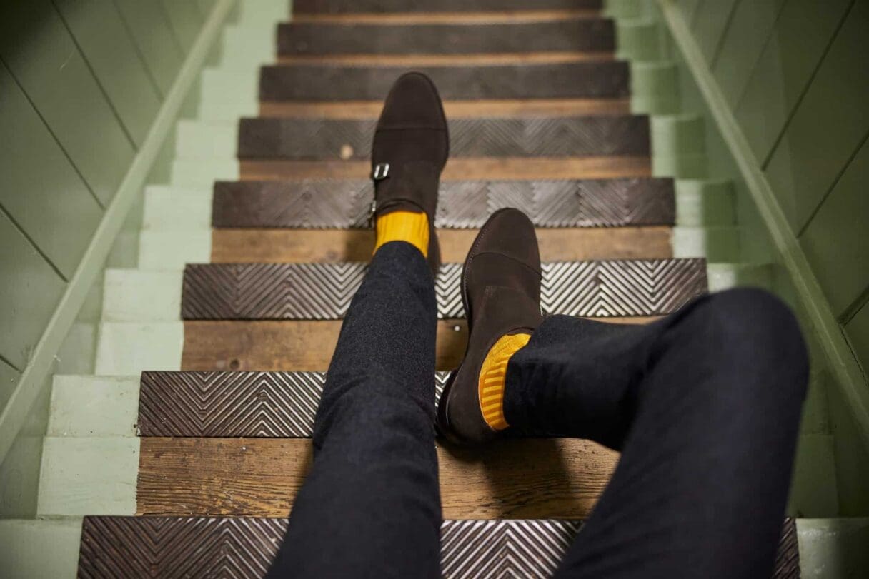 Crockett & Jones x London Sock Company 02
