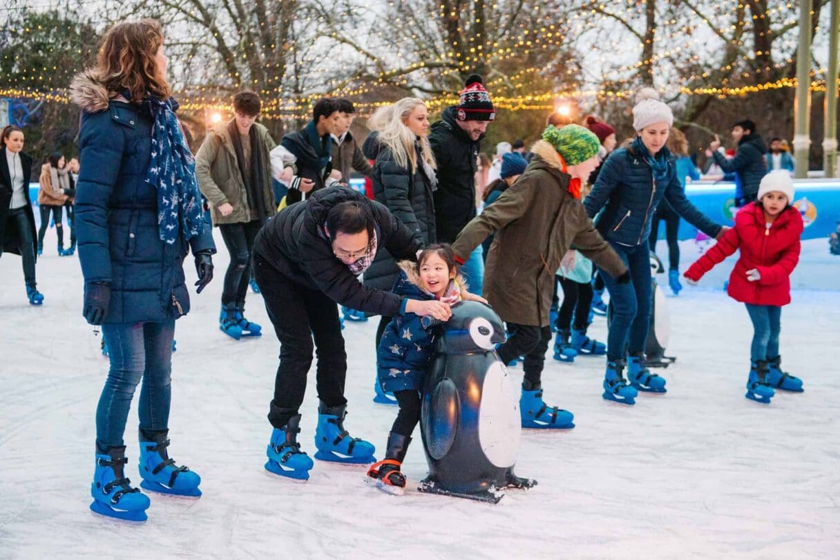 Hyde Park Winter Wonderland ice rink London
