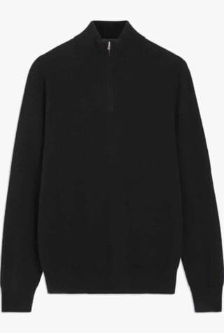 John Lewis cashmere zip