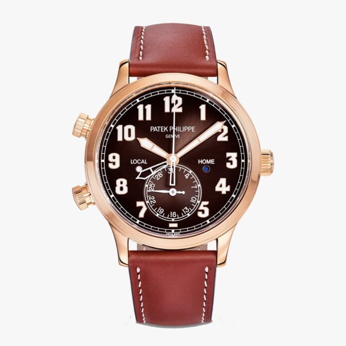patek philippe calatrava pilot travel time