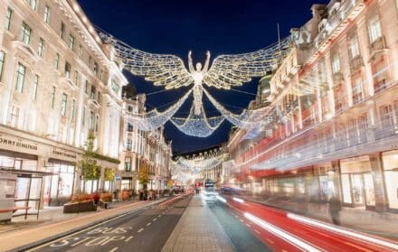 christmas lights london