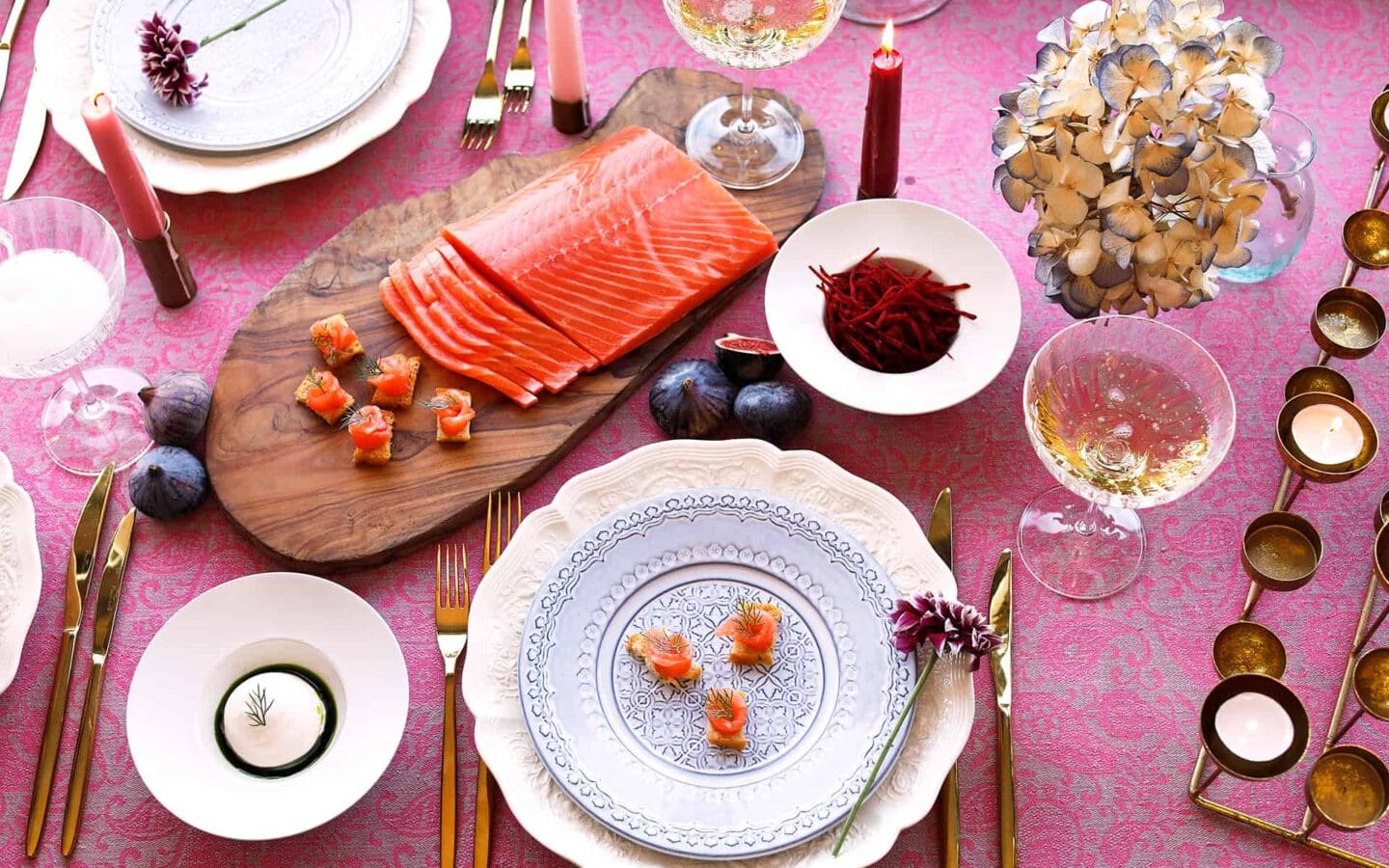 smoked salmon canape recipe