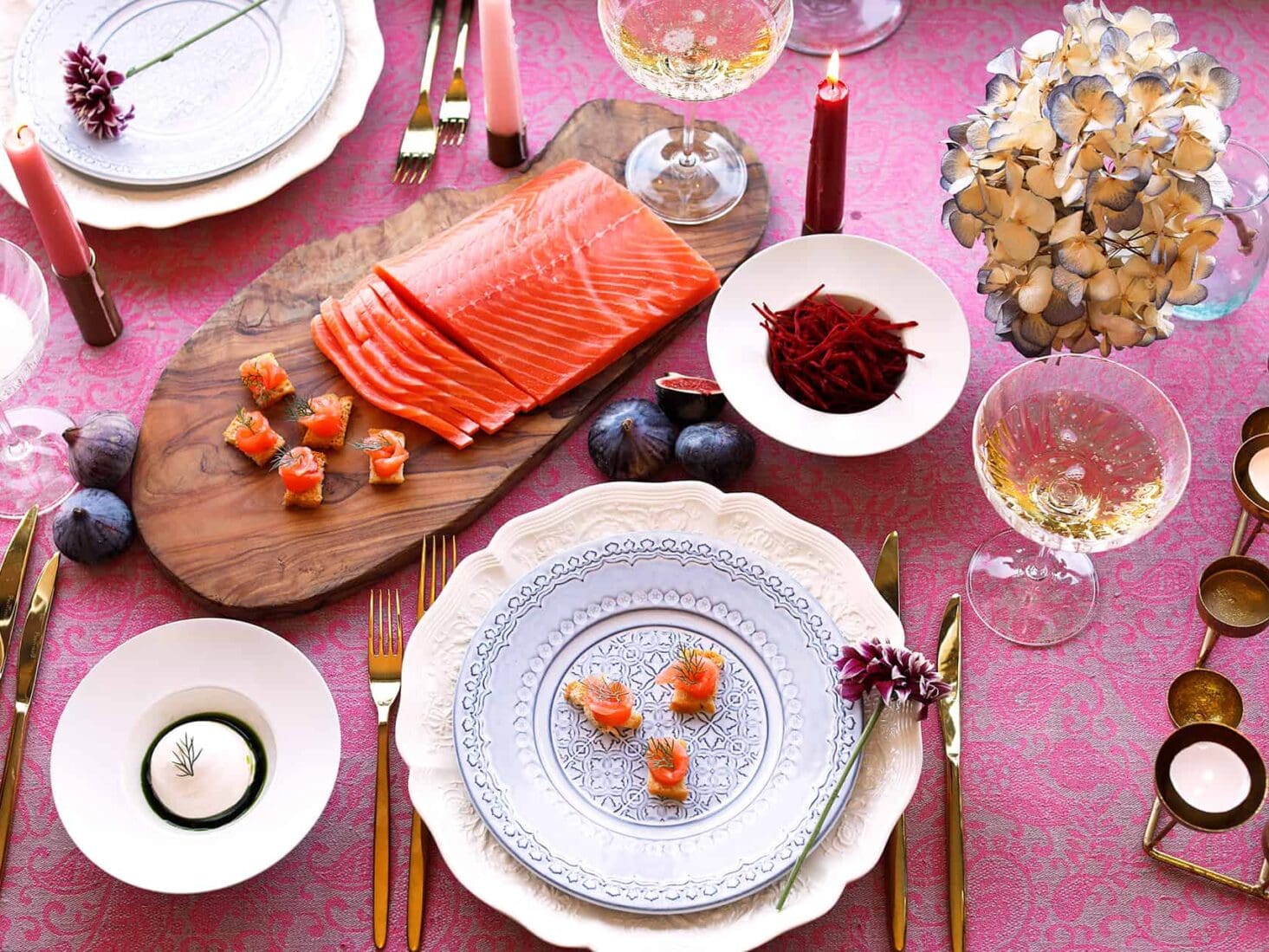 smoked salmon canape recipe