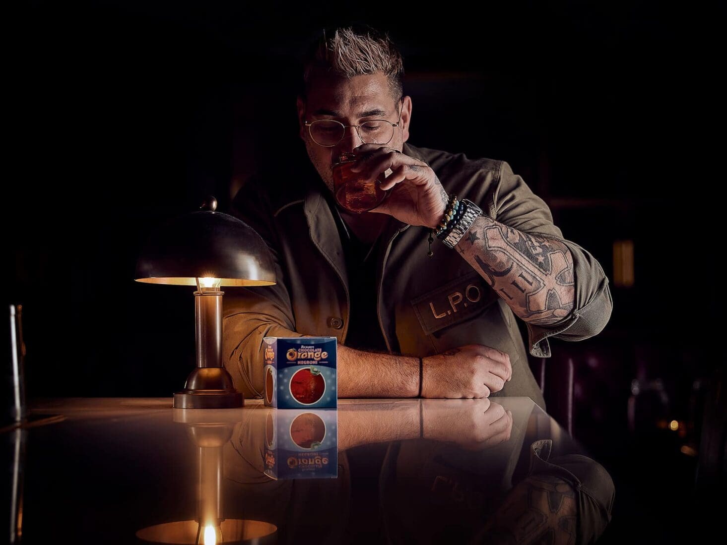 richard woods the cocktail guy Chocolate Orange Negroni