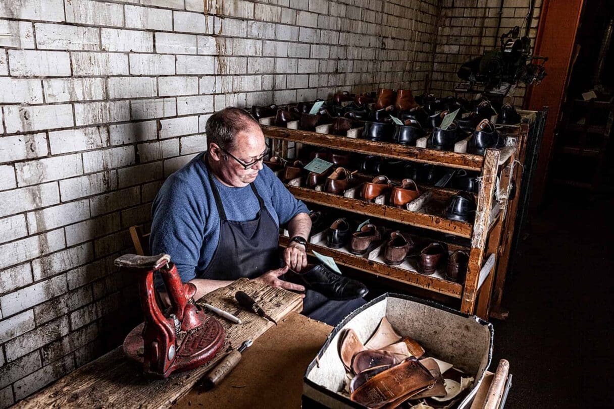 Crockett & Jones factory tour 6