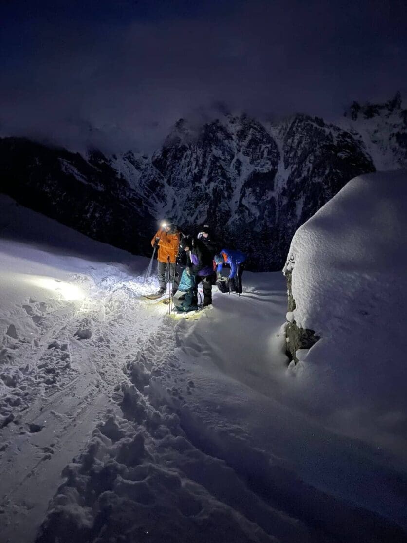 Splitboarding in Verbier