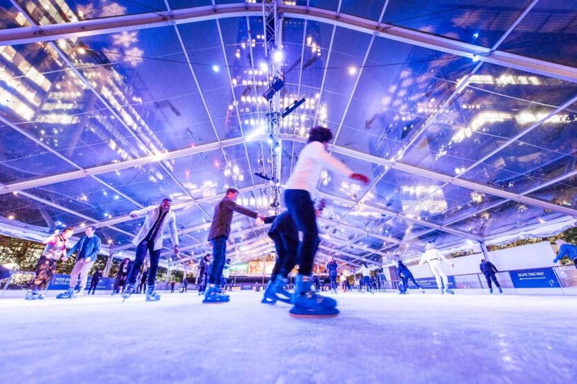 ice rink canary wharf