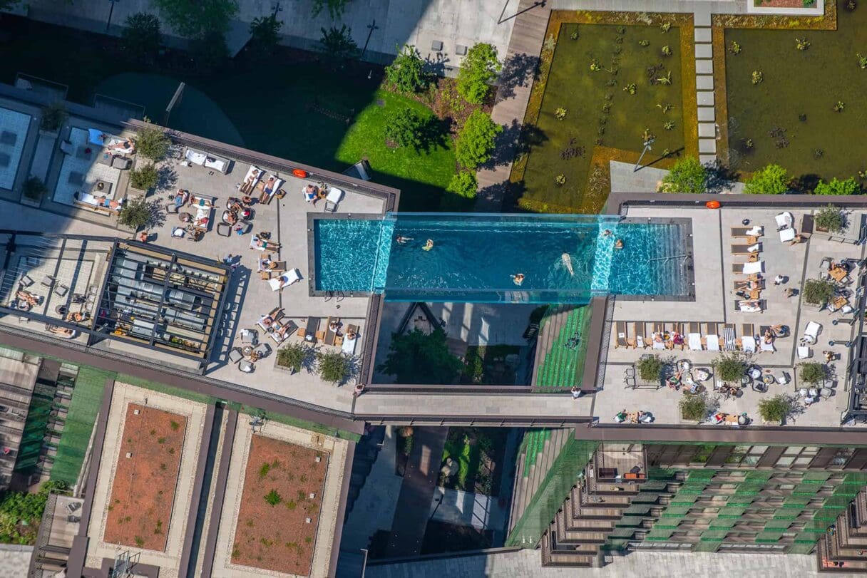 embassy gardens sky pool