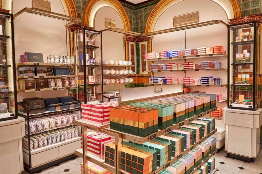 harrods chocolate hall