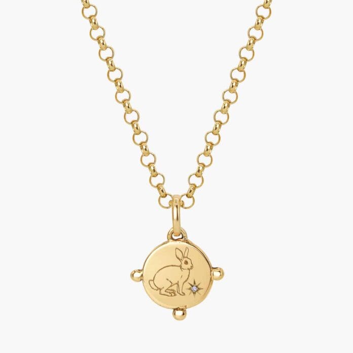 lylie rabbit necklace