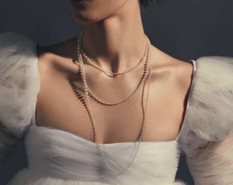 pearl necklaces