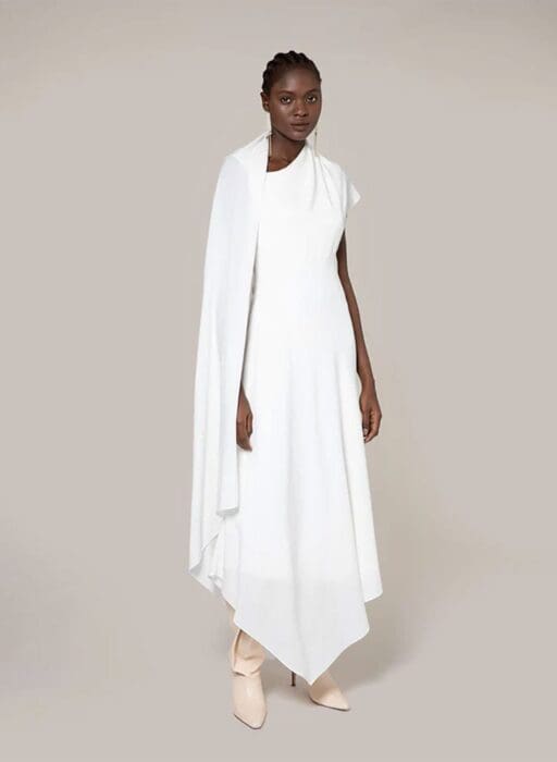 Roksanda Pascale cape dress