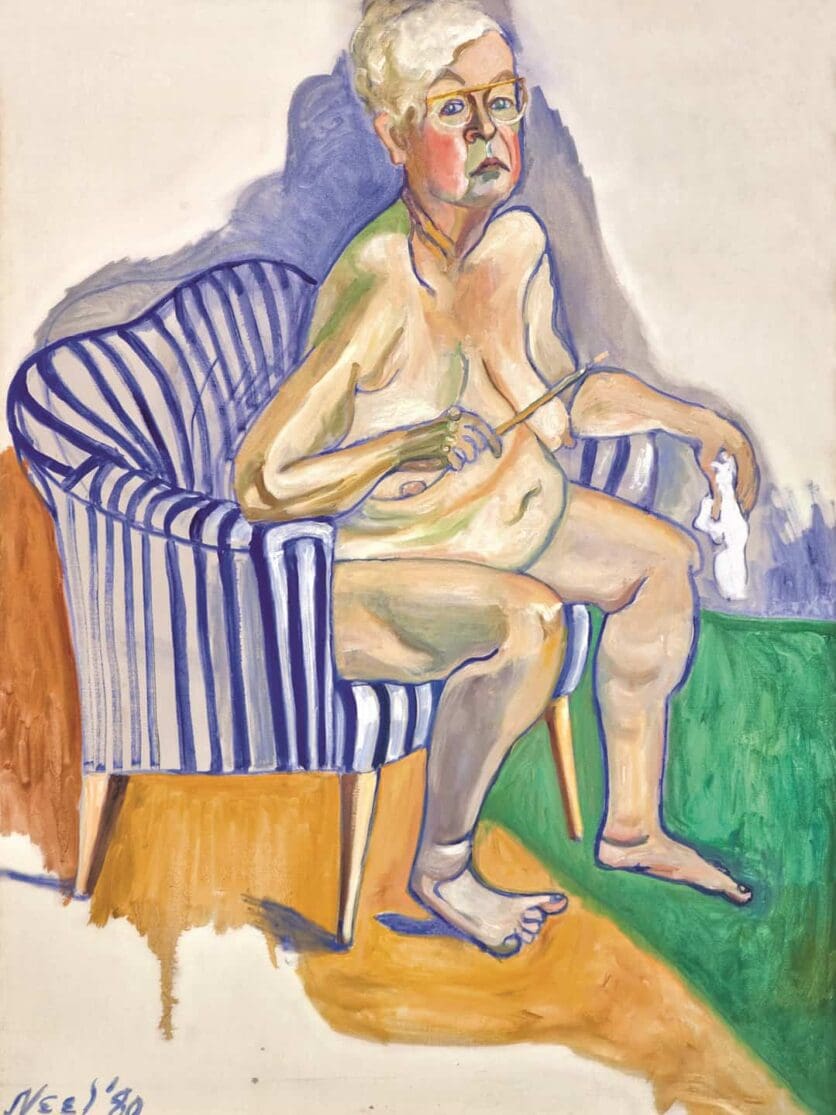 alice neel self portrait