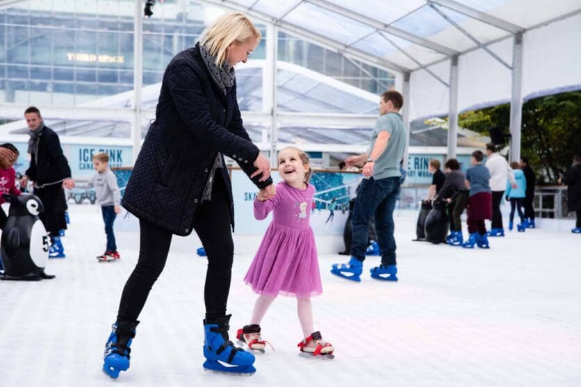 ice rink canary wharf