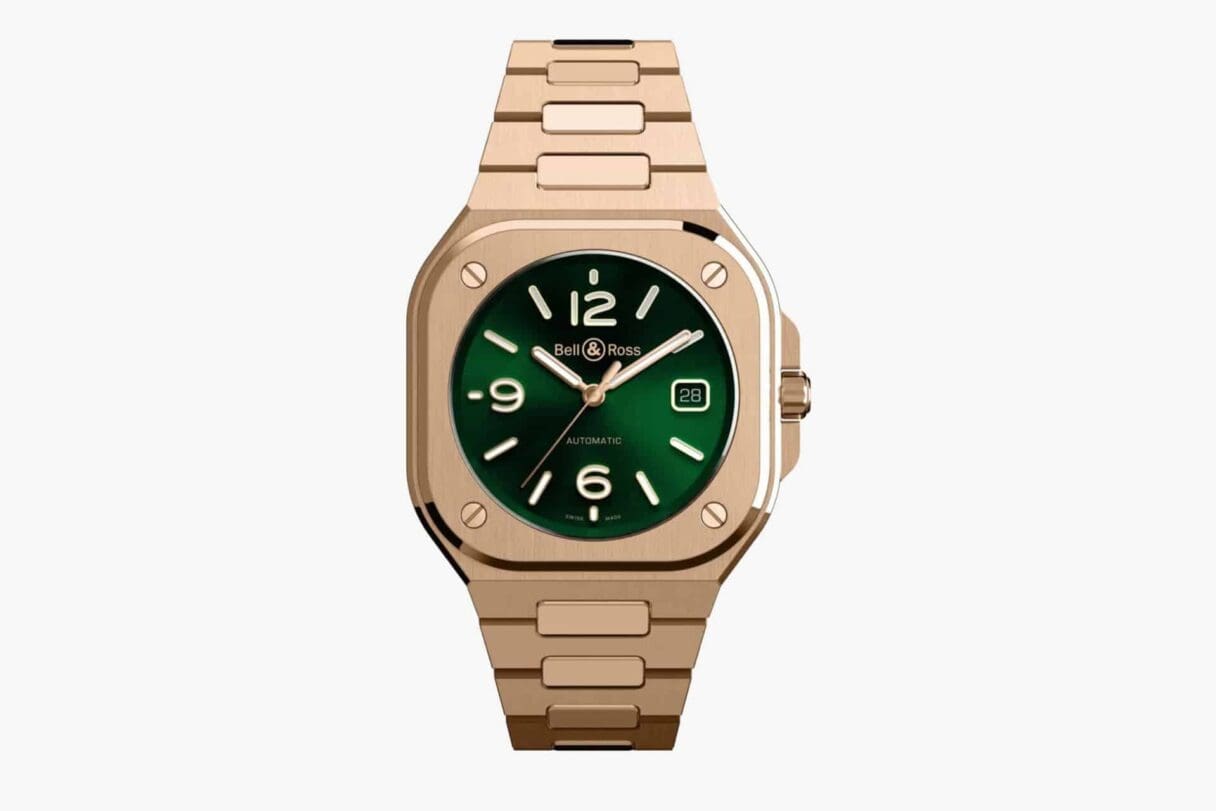 bell & ross br 05 green gold