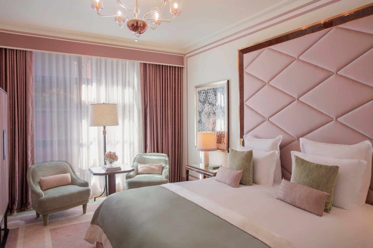 hotel barriere fouquet bedroom