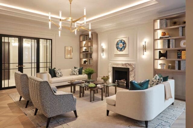 charles street mayfair living room