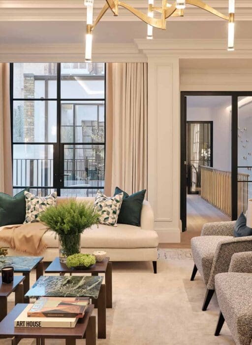 charles street mayfair living room