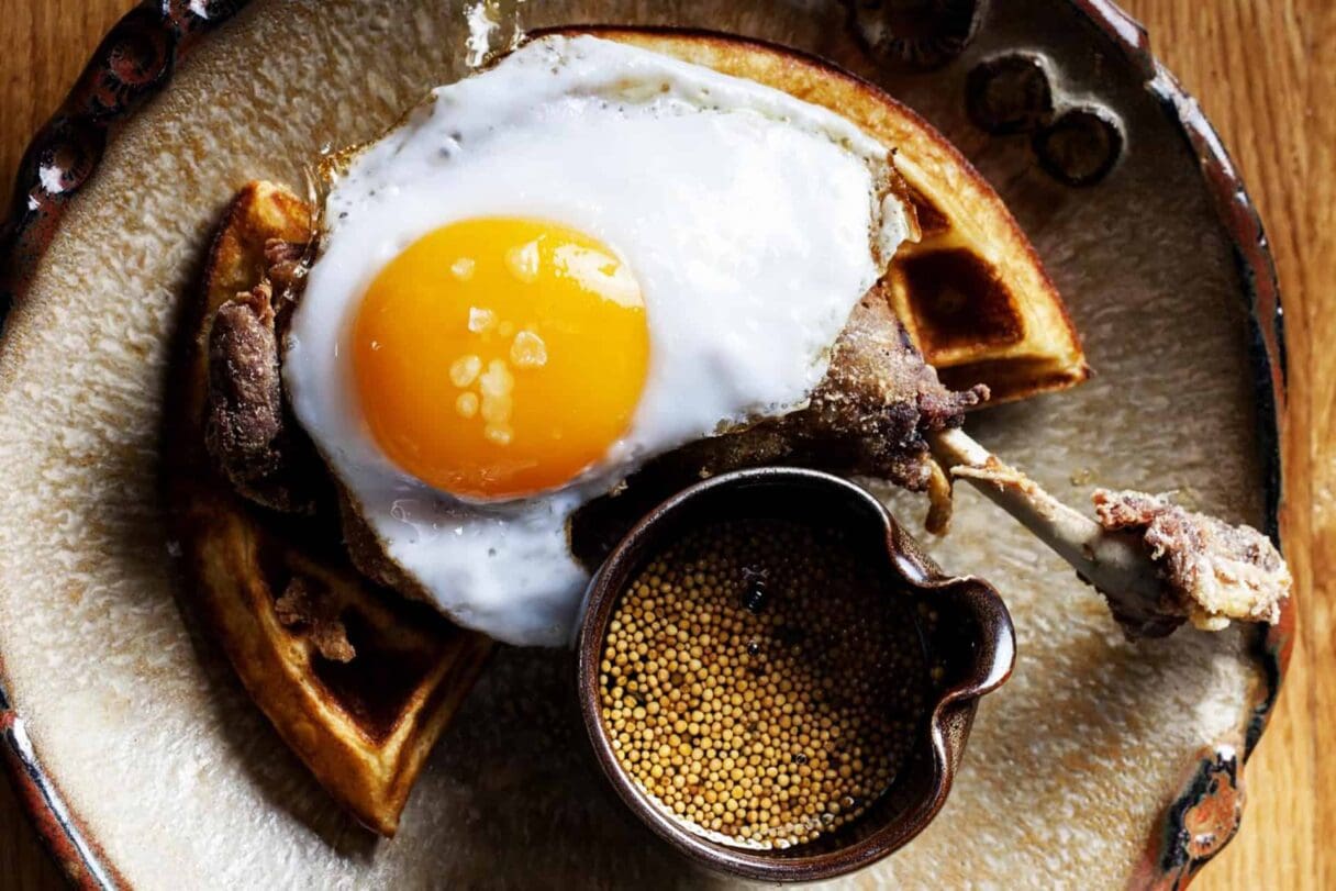 duck and waffle