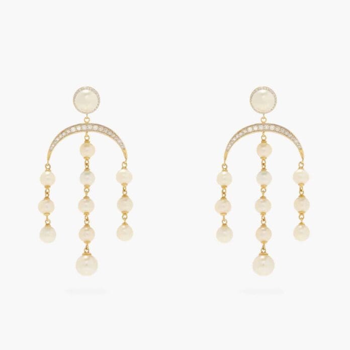 mateo crescent moon earrings