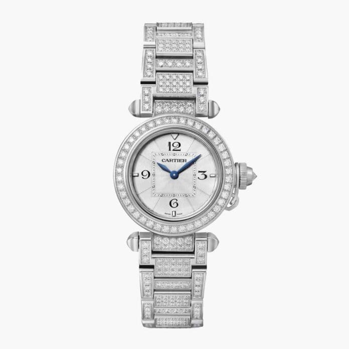 pasha de cartier diamond watch