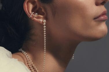 pearl earrings