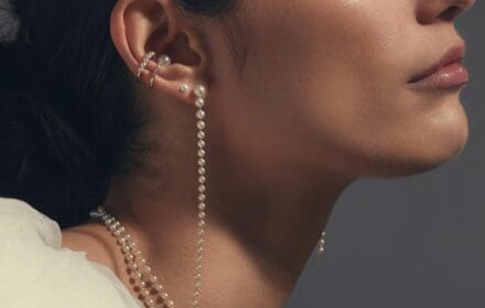 pearl earrings