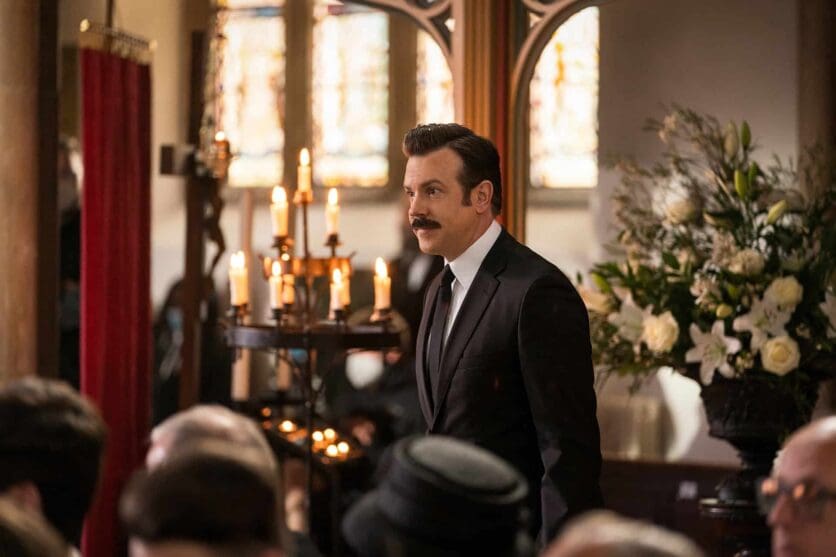 ted lasso funeral