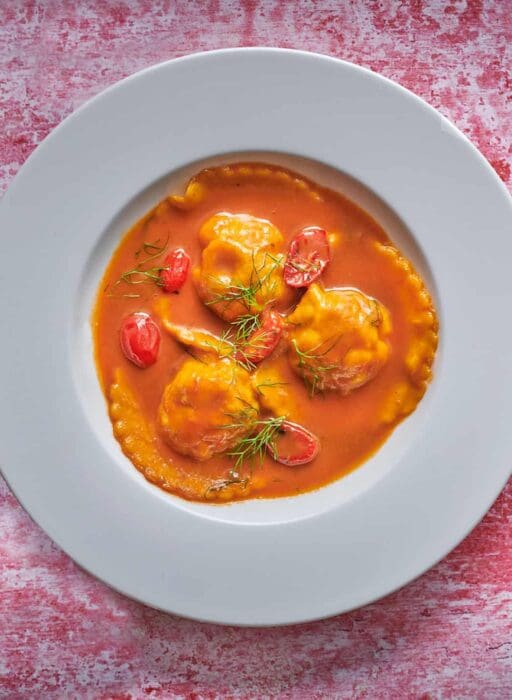 theo randall lobster ravioli