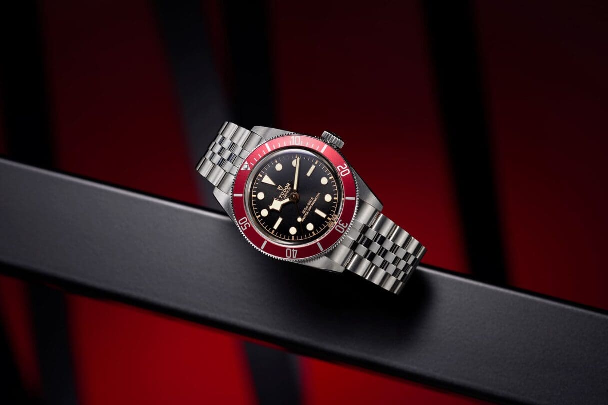 tudor black bay burgundy