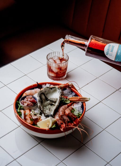 fish and bubbles