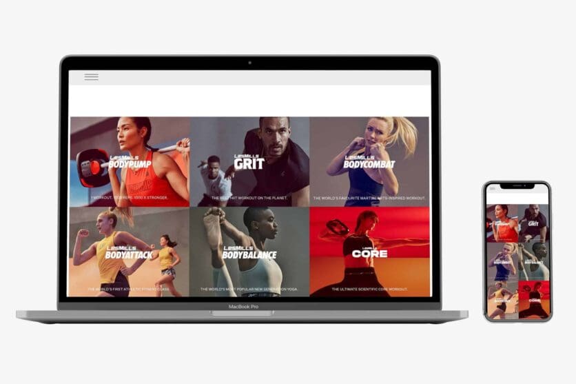 les mills fitness apps
