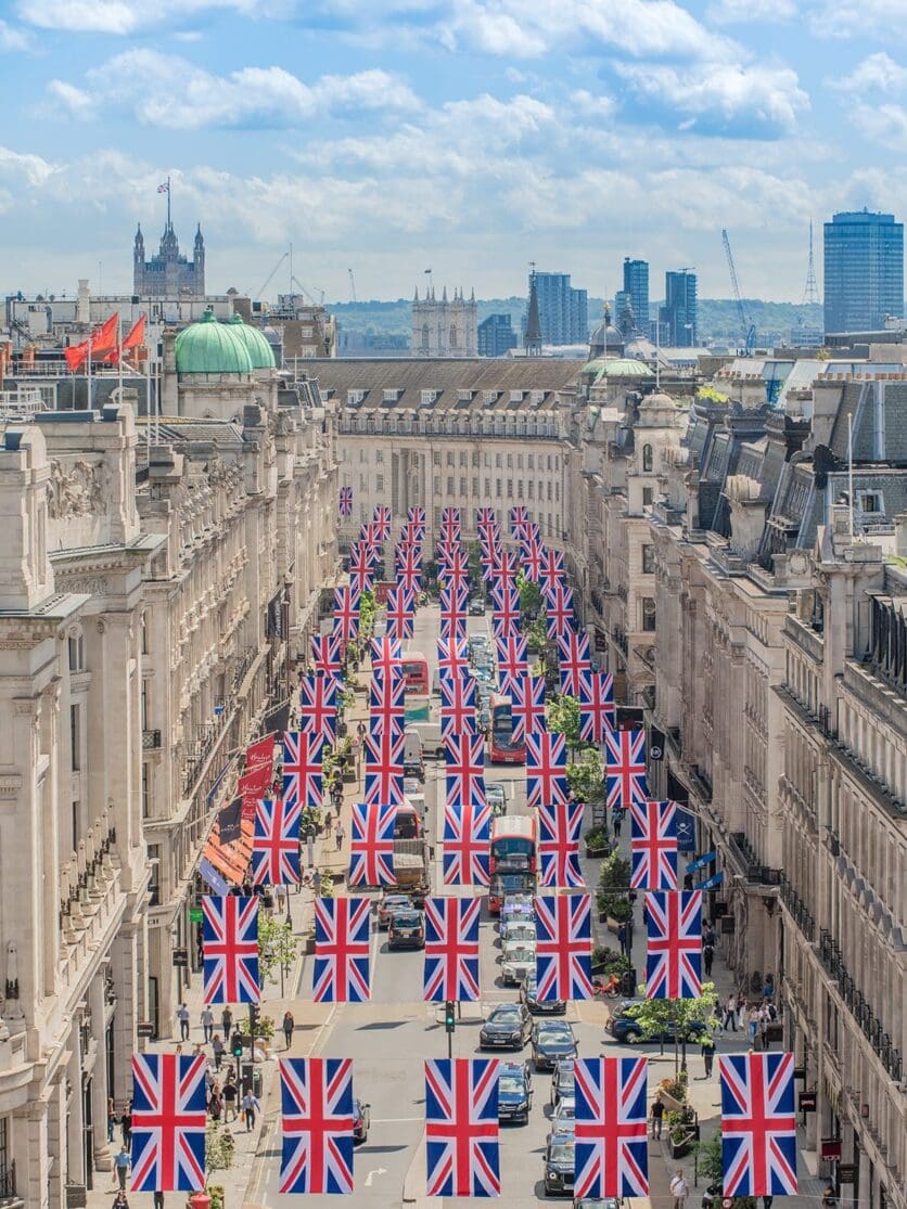 regent street coronation