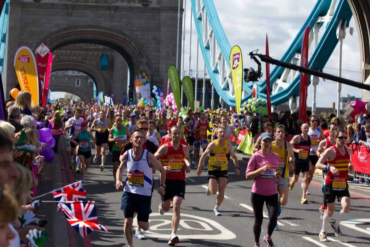london marathon tower bridge