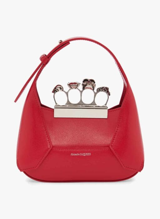 alexander mcqueen jewelled hobo bag