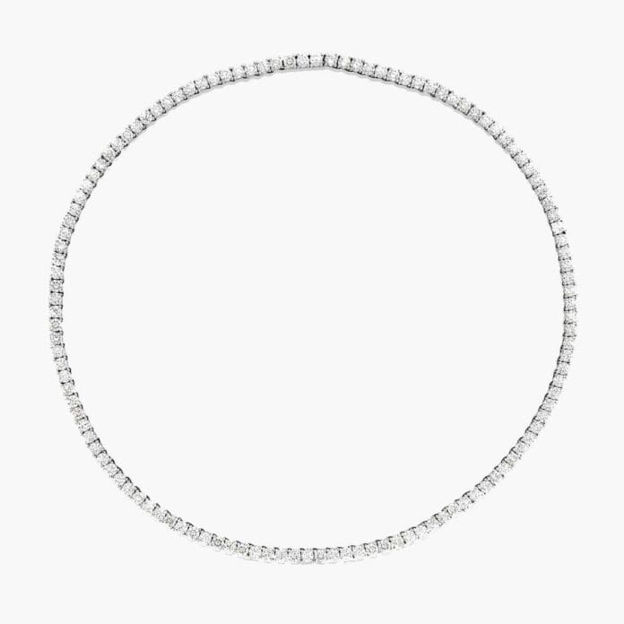 or & elle diamond necklace