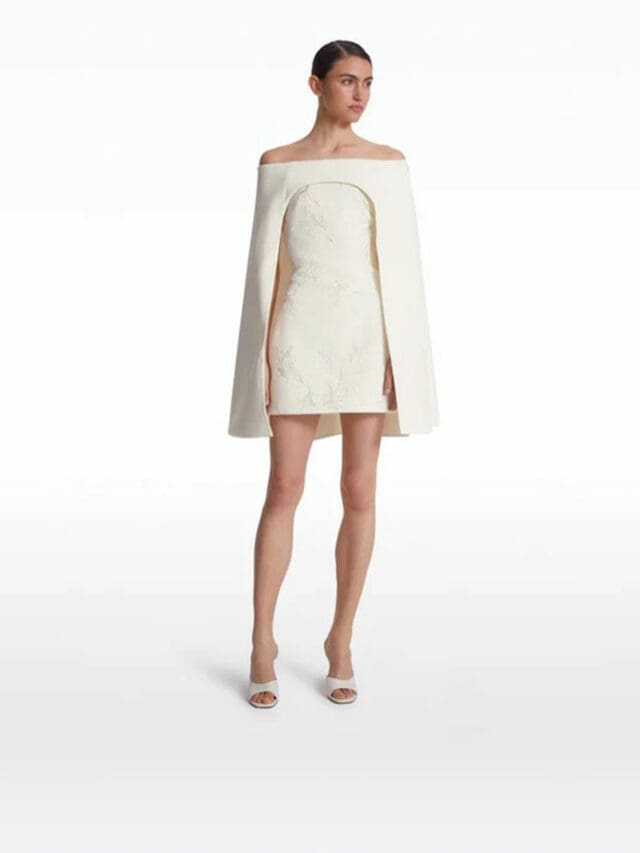 Safiyaa Manorel short wedding dresses