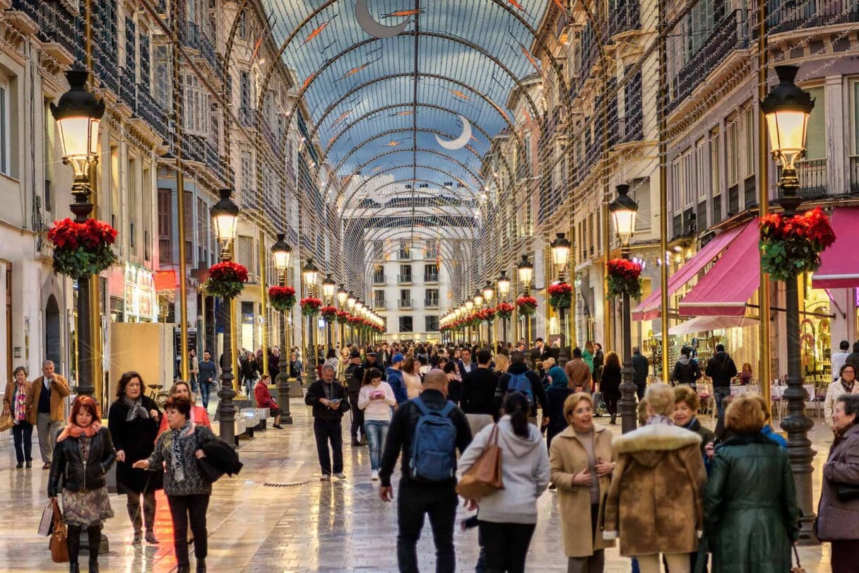 malaga shopping