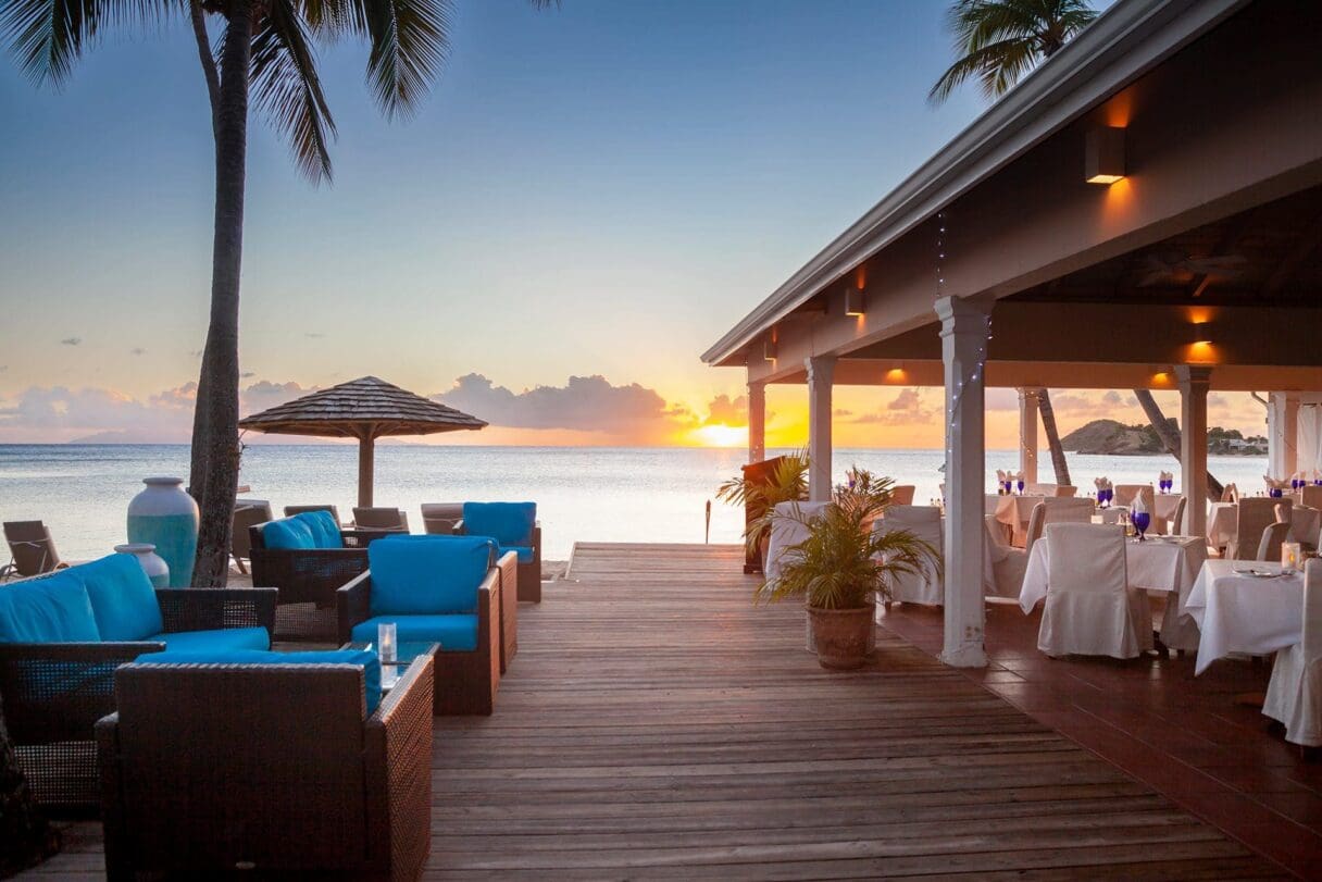 curtain bluff seagrape restaurant