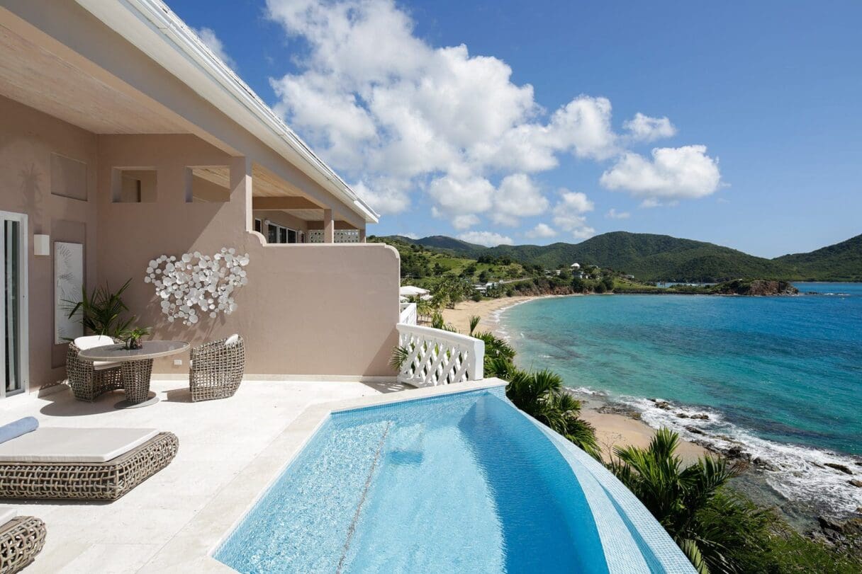 curtain bluff suite terrace