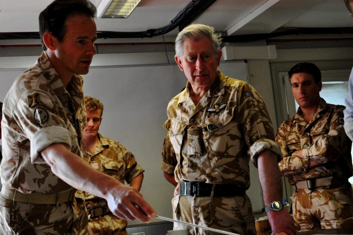 Prince of Wales army, King Charles III