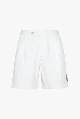 Brunello Cucinelli logo-appliqué tailored shorts