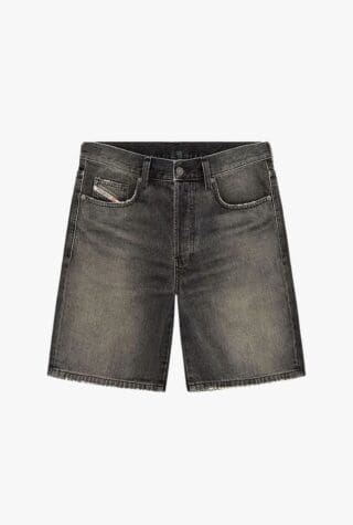 Diesel logo-appliqué denim shorts