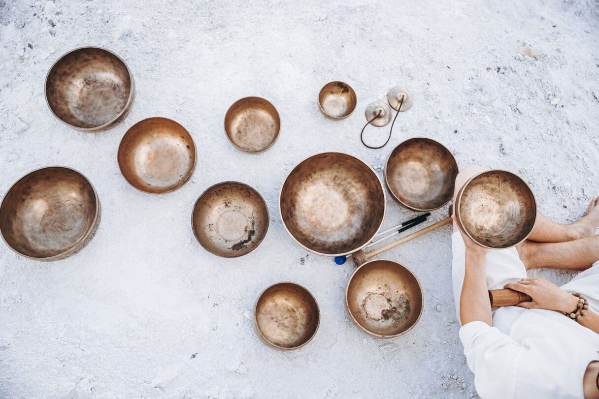 energy cleansing sound bath