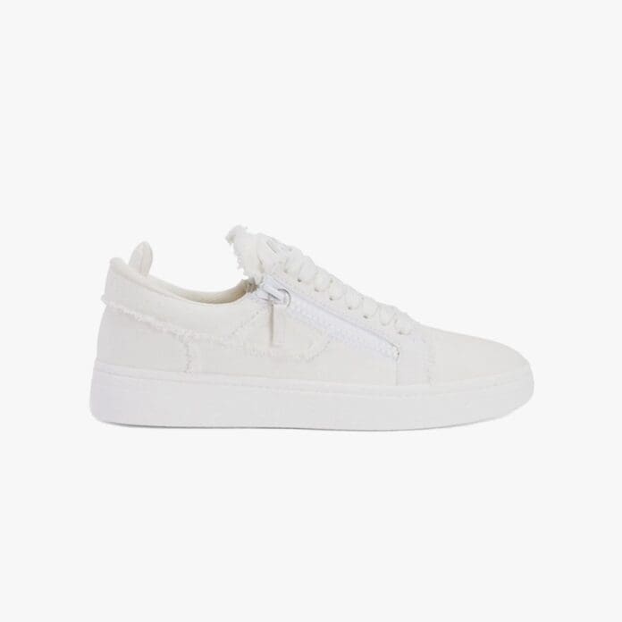 Giuseppe Zanotti frayed-edge sneakers