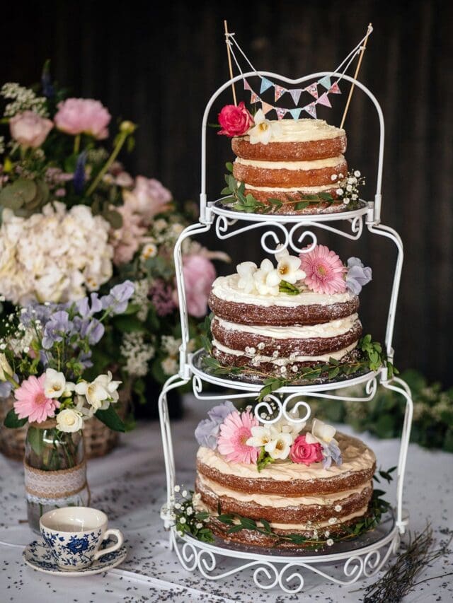sustainable wedding cakes